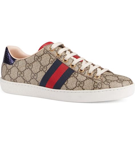 gucci ace gg supreme sneaker women's|Gucci ace sneakers review.